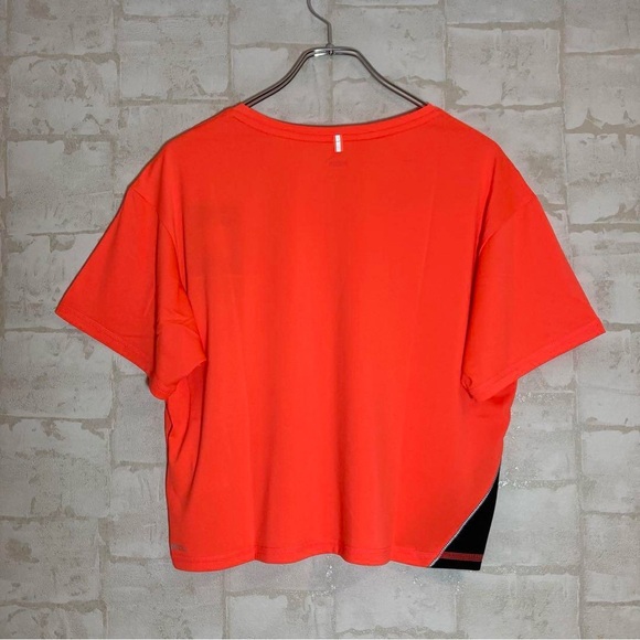 Puma Bright Red Sports Crop Top NWOT - Picture 5 of 7